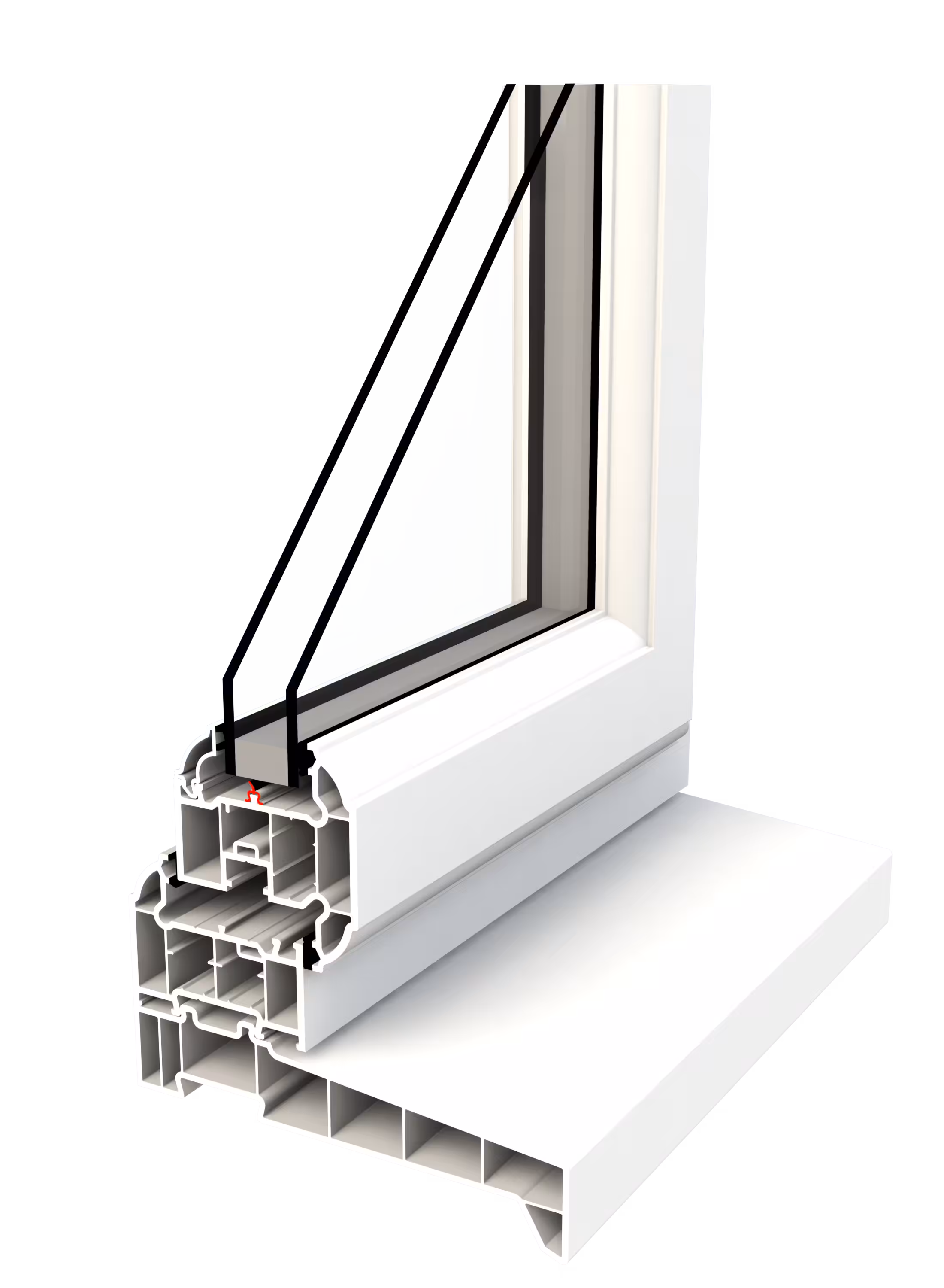 Double glazed windows