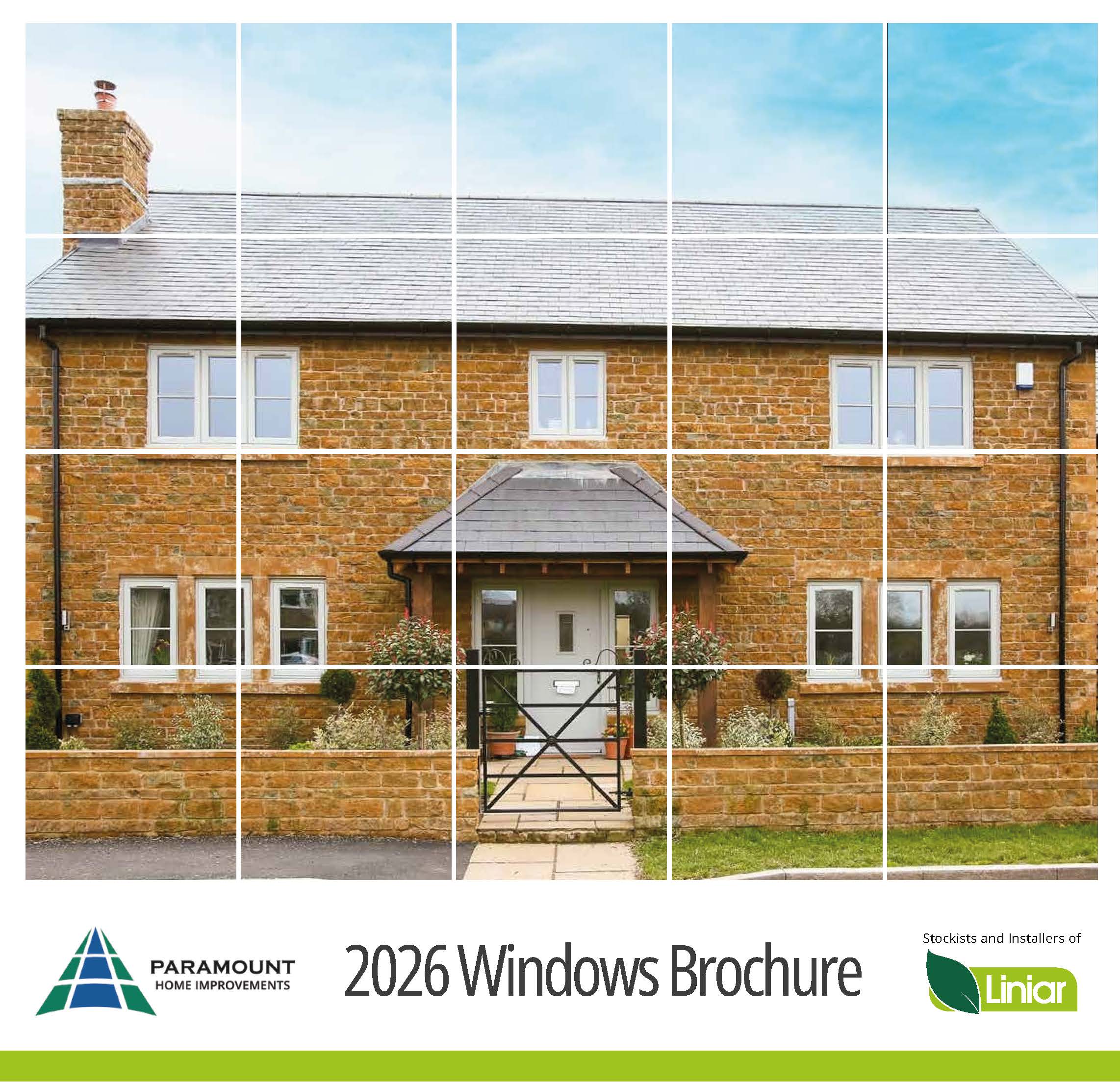 Front cover for Windows, doors and conservatories